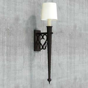 Sconce-K7-Delamor-45DrumIvory